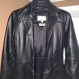 Leather jacket